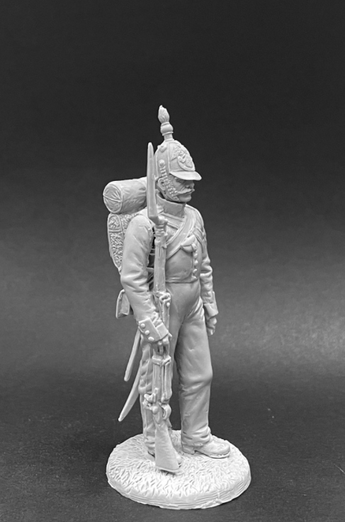 CHM-54260(M) Рядовой гренадерских полков и рот (2 варианта голов, 2 варианта рук), Россия 1846-56 гг. белый металл Chronos Miniatures