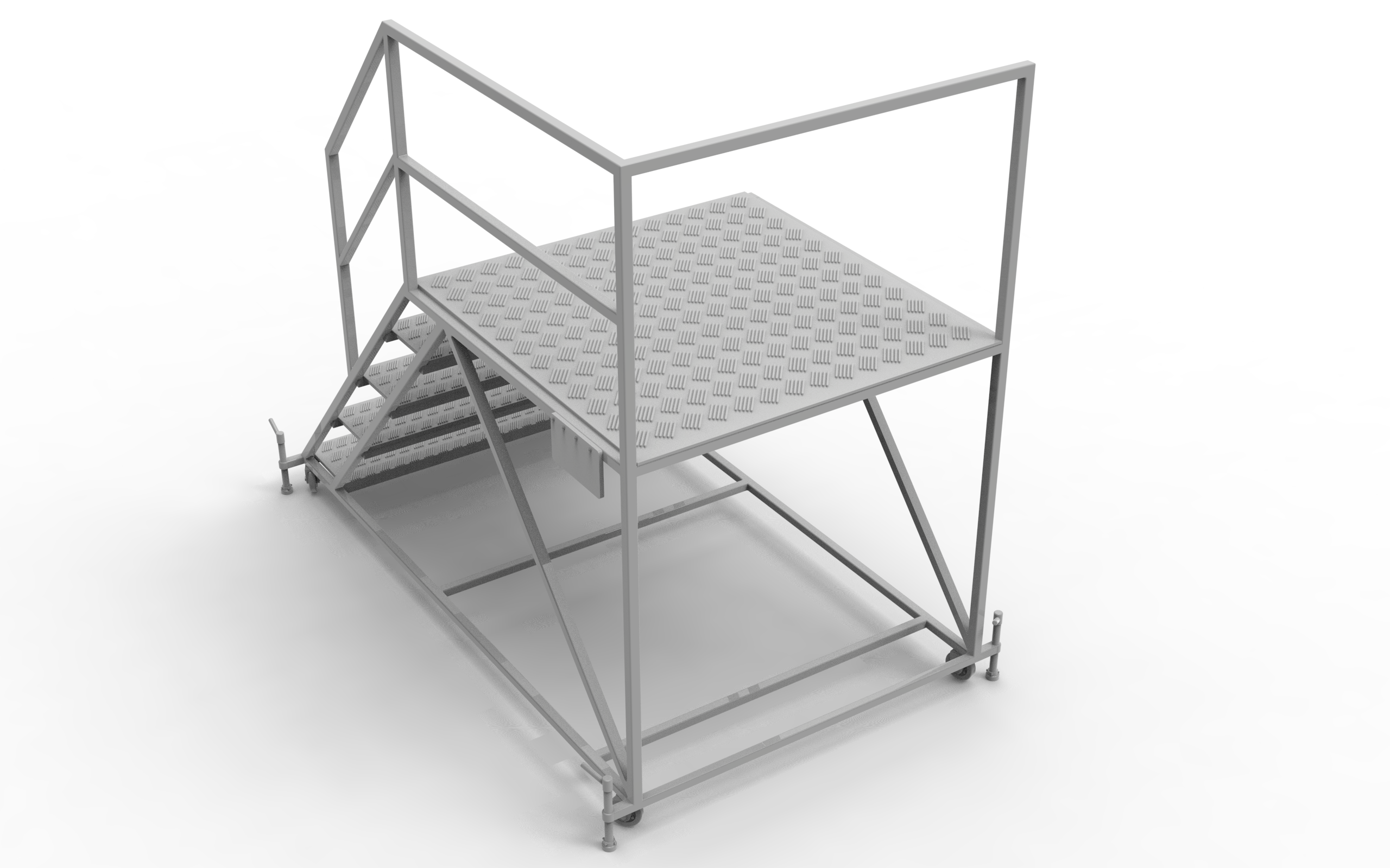 48603-1TMP Миниатюра Стремянка МИ-28 Temp Models