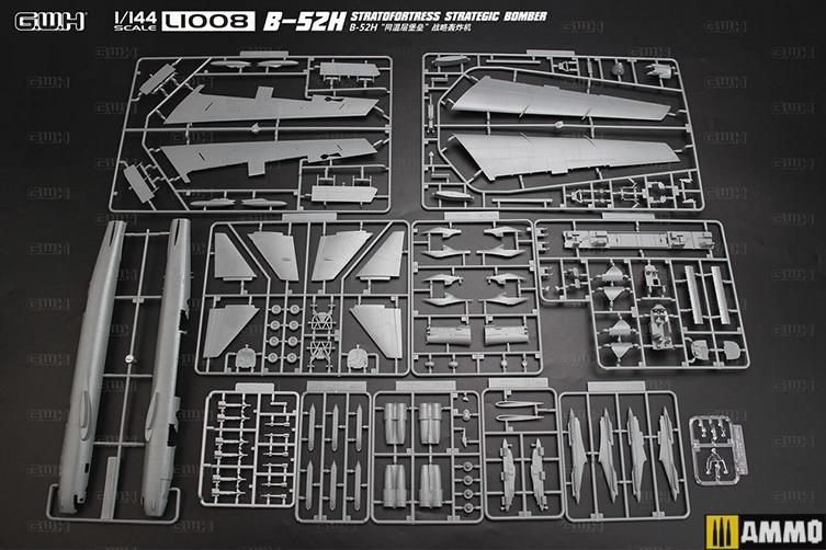 L1008 B-52H Stratofortress Strategic Bomber Great Wall