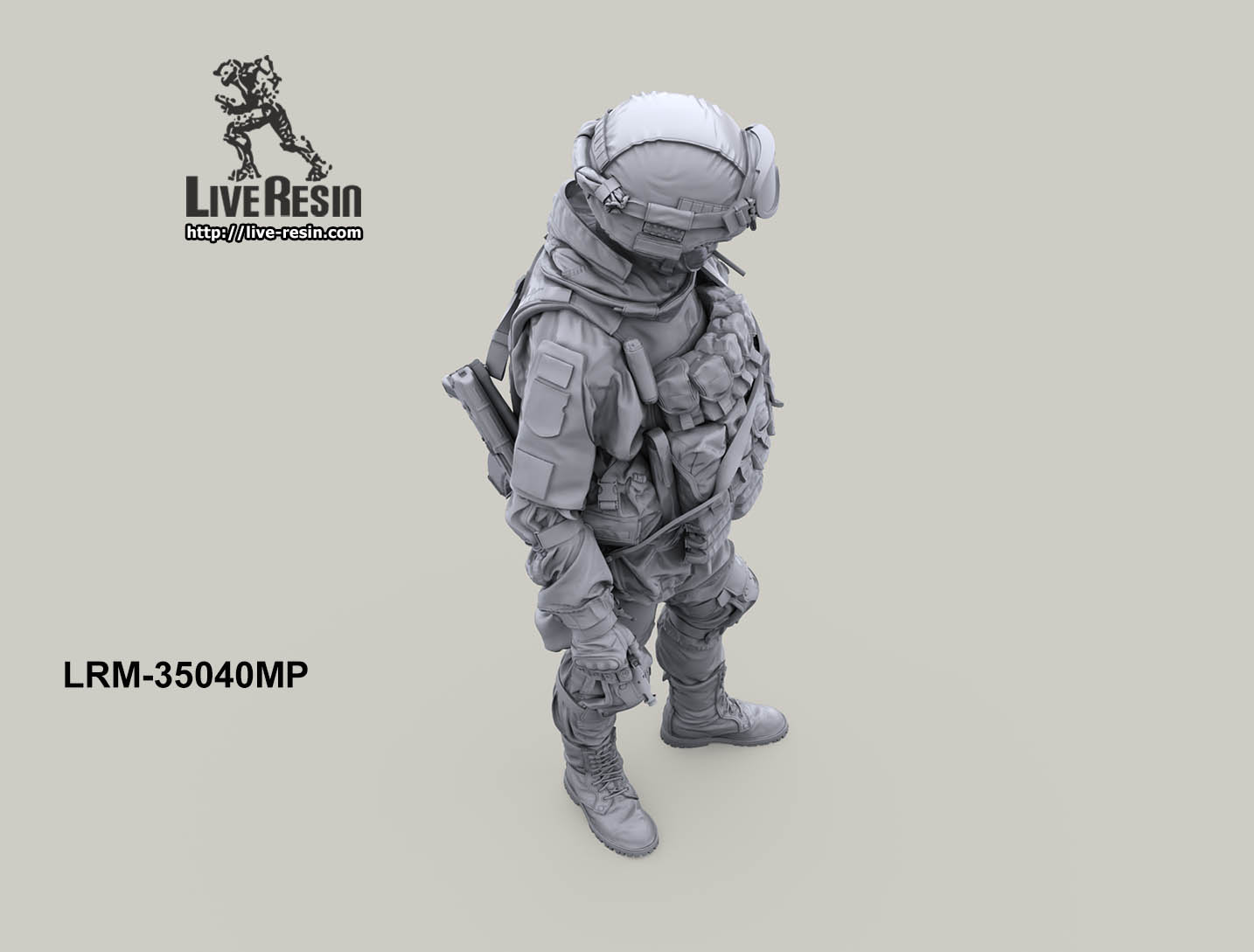 LRM35040MP Боец военной полиции РФ -2 Live Resin