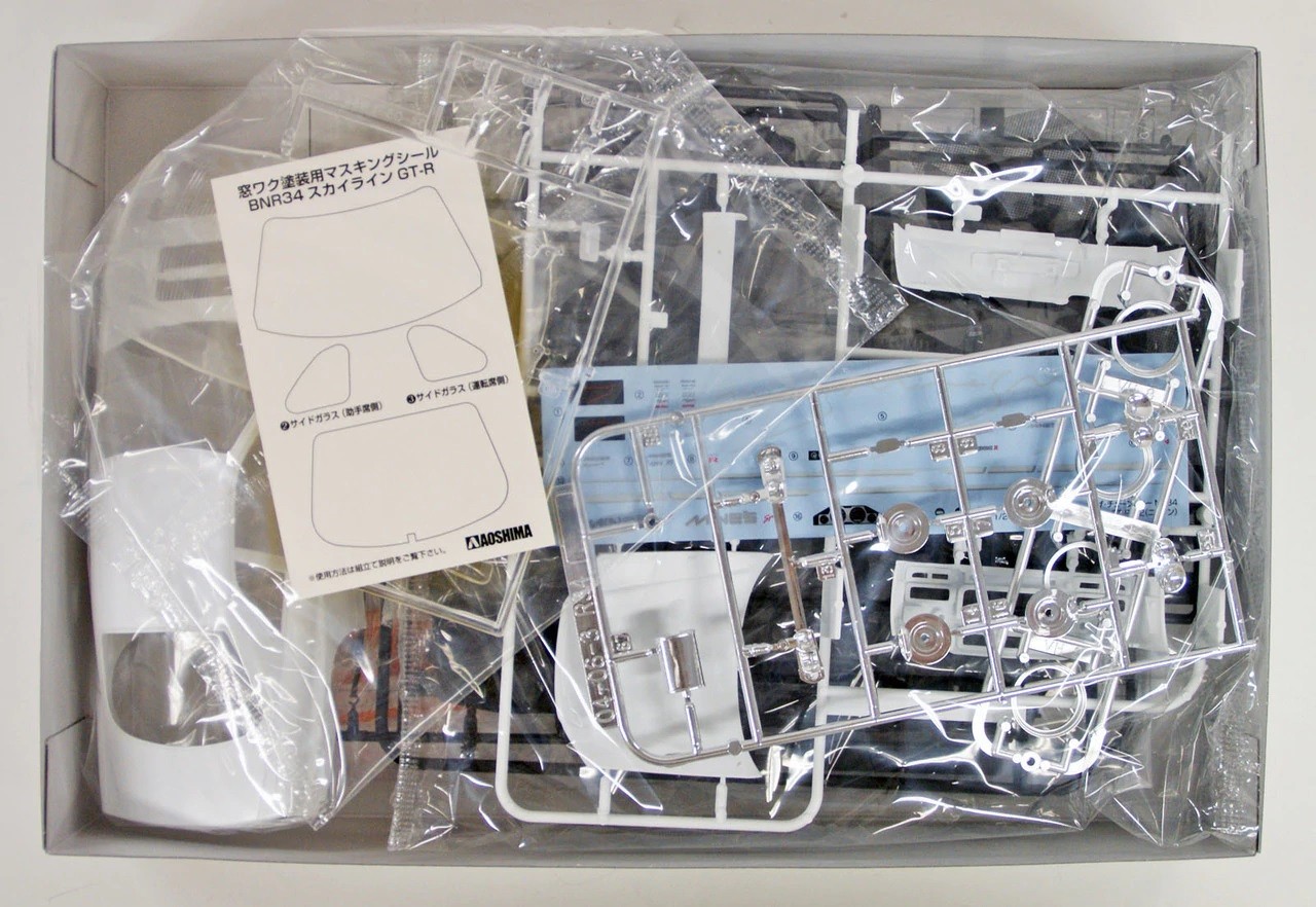 05986 Nissan Skyline GT-R Mine's BNR34 '02 Aoshima