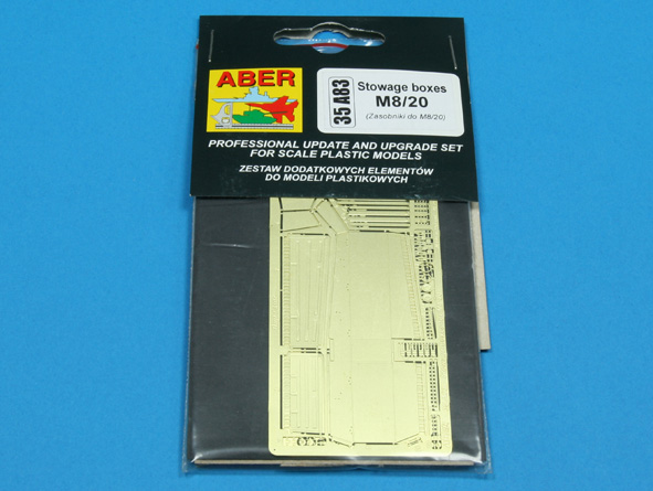 ABR-35-A83  Дополнения для  Stowage boxes for M8/20 для  1/35