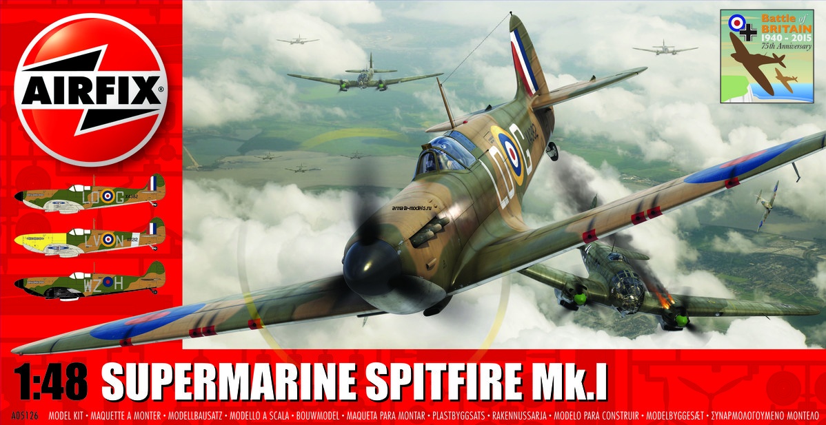 A05126 Самолет Supermarine Spitfire Mk.I