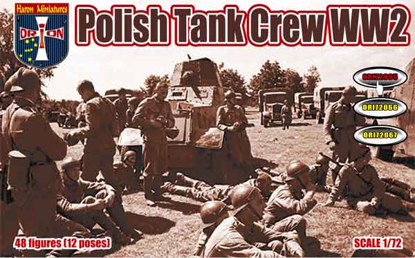 ORI72065 Фигуры WWII Polish Tank Crew Orion