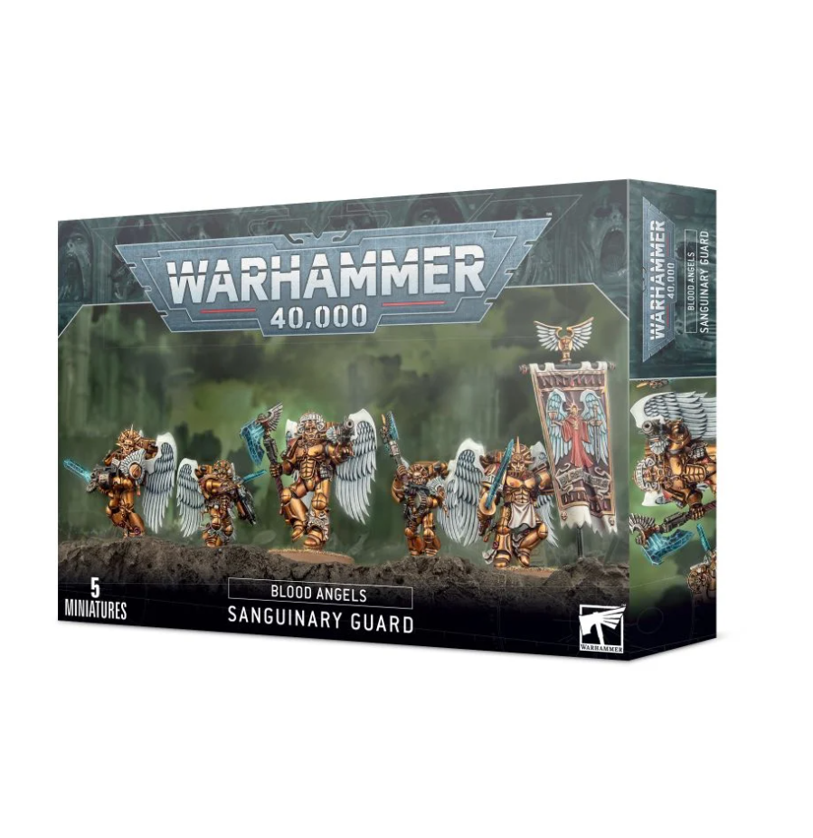 41-08GW Набор Кровавые Ангелы: Сангвинарная Гвардия. (Blood Angels Sanguinary Guard)