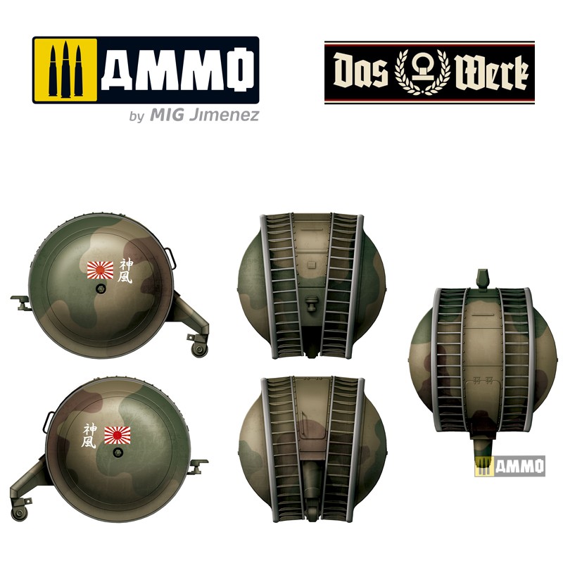 DW35015 Сборная модель German Kugelpanzer Das Werk