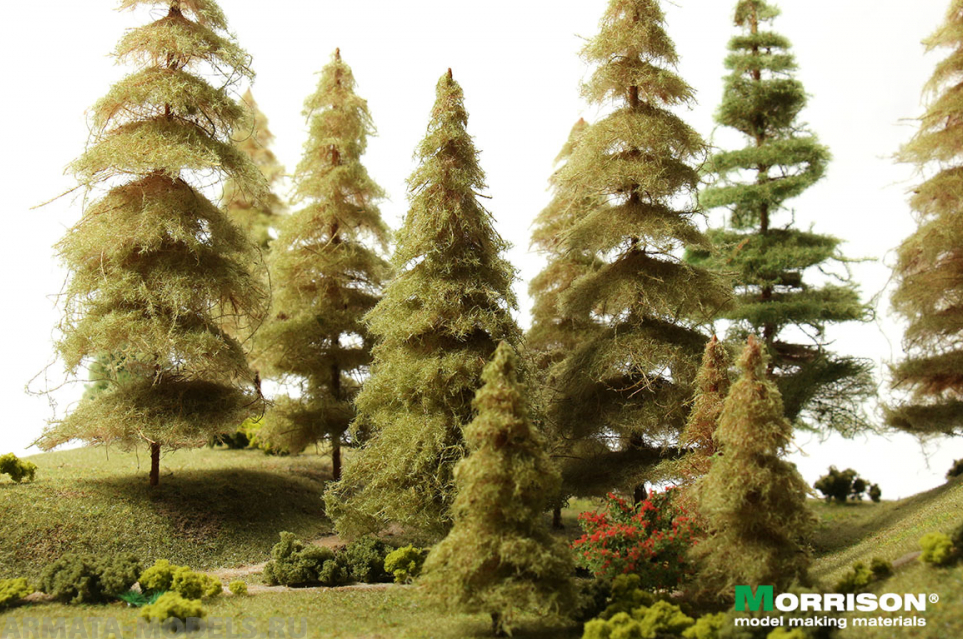 011ek020 Дремучая ель для макета леса 20 см.