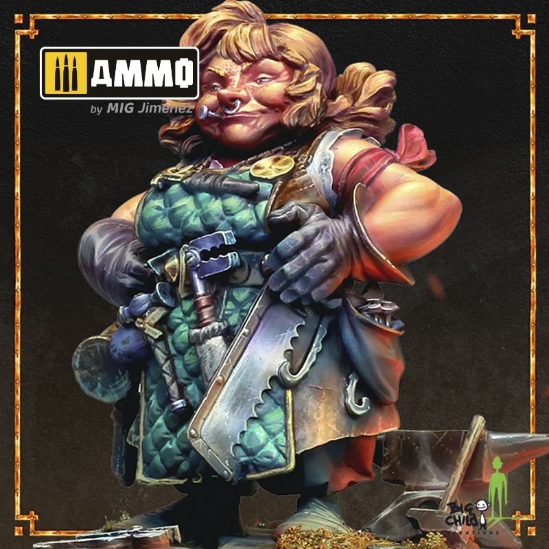 BCTK70004 Миниатюра Audrey Ironhand BIG CHILD