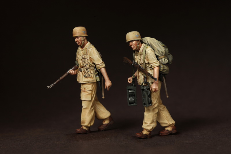 3611SOGA Fallschirmjager- Brigade Ramcke. El Alamein, August 1942. SOGA Miniatures