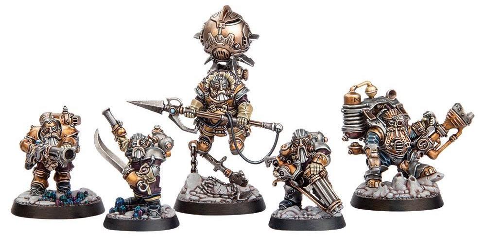 110-54-21GW Набор Вархаммер Андерворлдс: Шкуродёры Тандрика (рус.) (Warhammer Underworlds: Thundrik's Profiteers (Rus))