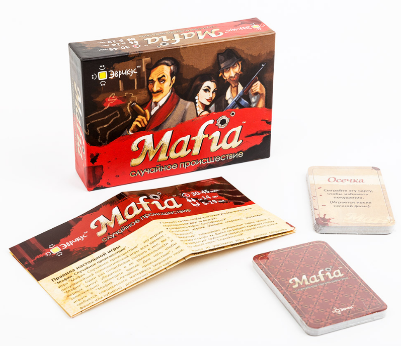 BG11001EUR Игра настольная Mafia