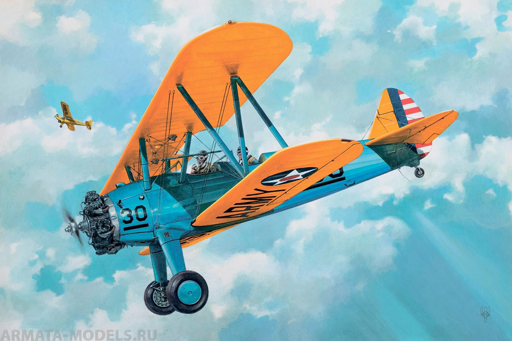 Rod631 Самолет Boeing-Stearman PT-17 Kaydet Roden