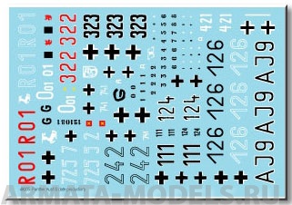 48005BIS Декаль Panther Late Ausf G