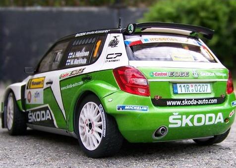 BEL004 Модель автомобиля SKODA FABIA S2000 Belkits