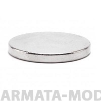 D015x01.5 Неодимовые магниты диск 15х1,5 мм до 2,1 кг (10 шт)