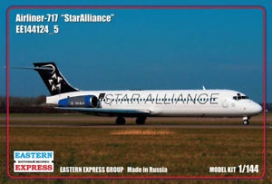 ЕЕ144124_5 Авиалайнер 717 Star Alliance