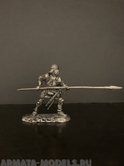 4110ТБ Швейцарец, пикинер в полном доспехе, в открытом шлеме Три Богатыря