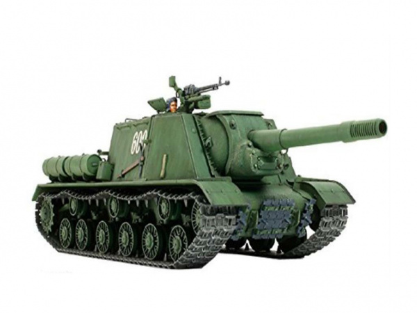 35303 Советское самоходное орудие ИСУ-152 (2 варианта траков, 2 фигуры, фототравление) Tamiya