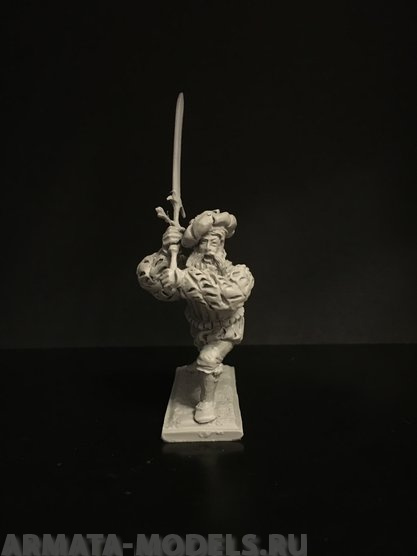 350ТБ Пеший ландскнехт (мастер меча) замахивающийся двуручным мечем , Три Богатыря