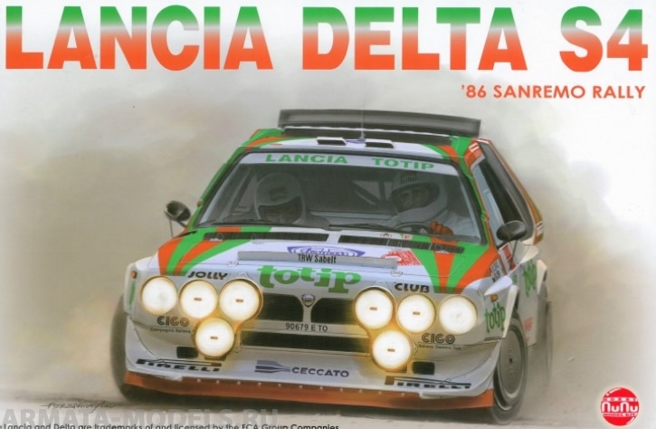 NU24005 Lancia Delta S4 '86 Sanremo Rally NuNu