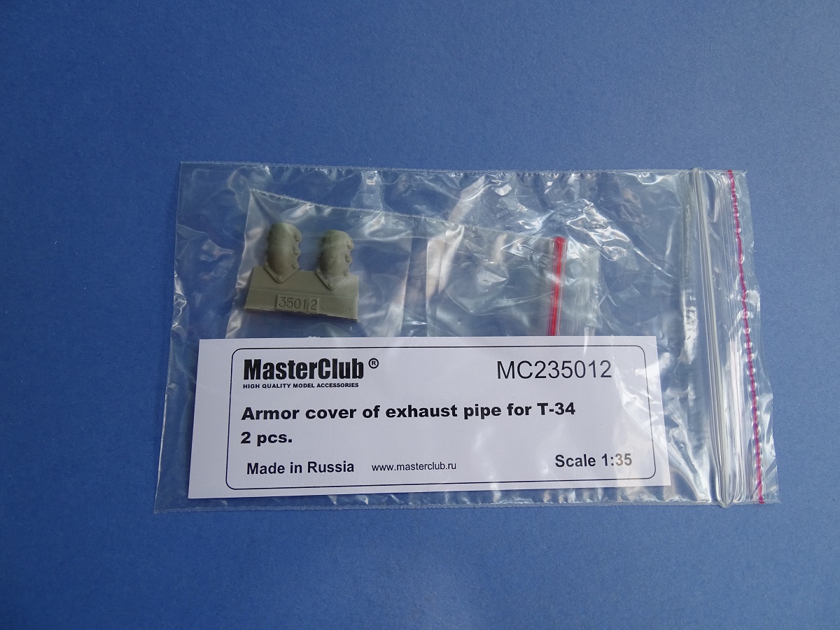 MC235012 бронировки выхлопных патрубков фигурные для Т-34