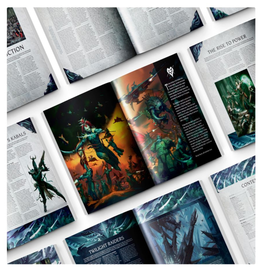 45-01 Книга правил Кодекс Друкари (англ.) (Codex: Drukhari 9 ed (HB, Eng))