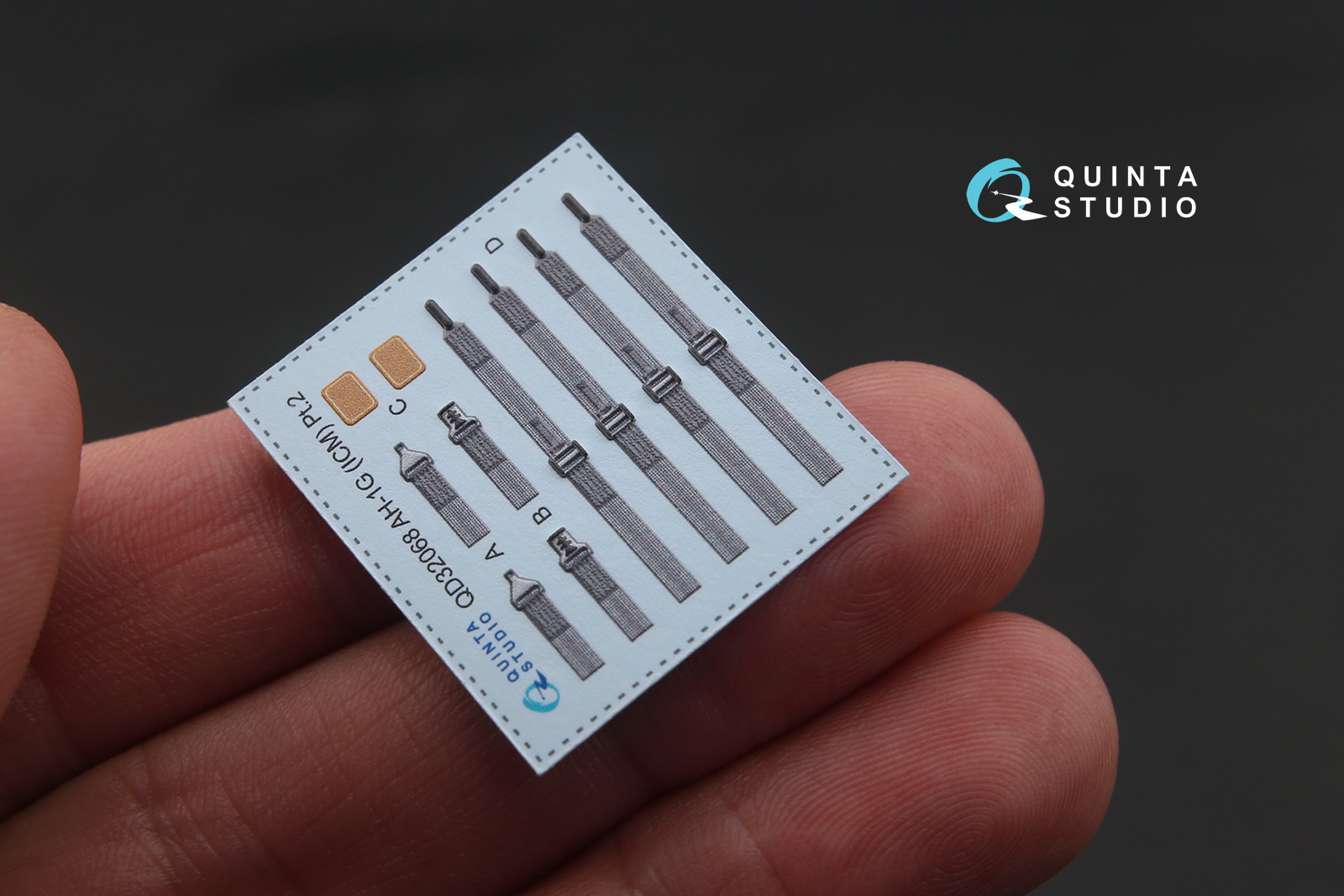 QD32068 3D интерьер от Quinta Studio (для модели  AH-1G “Cobra” ICM)