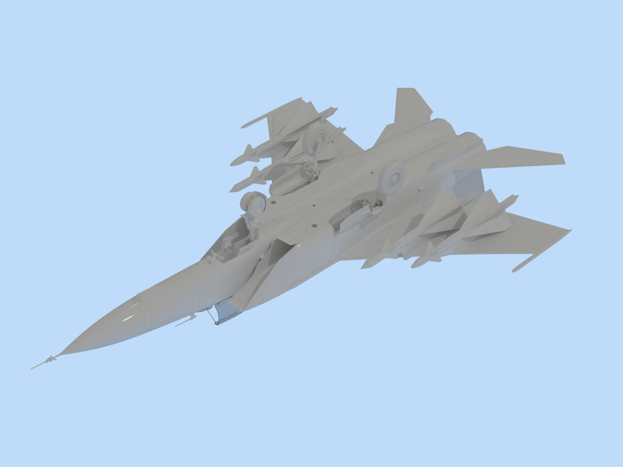 48903 МиГ-25ПД, Советский истребитель-перехватчик ICM