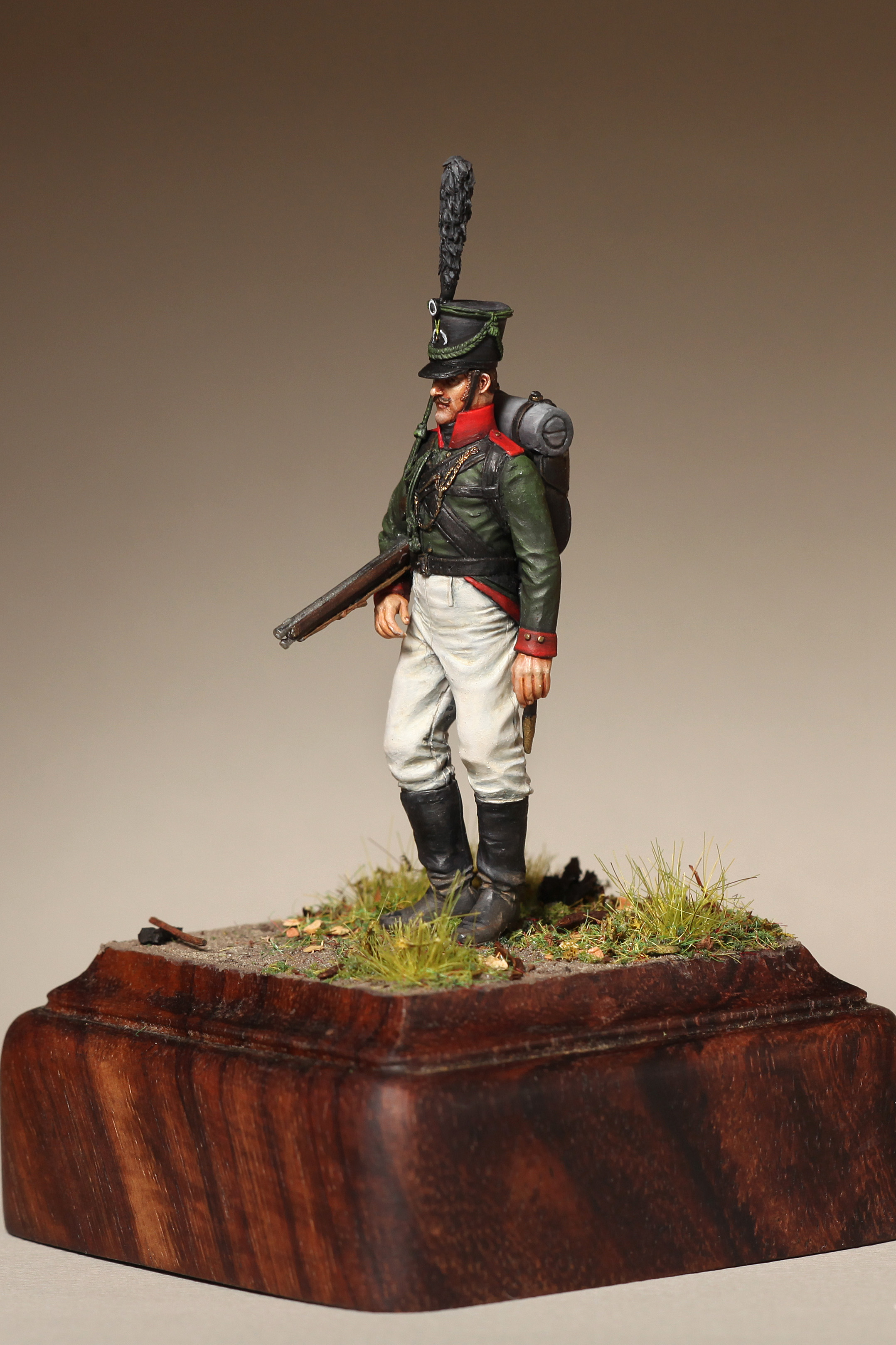 5408SOGA Private East Prussian Jaeger battalion 1808-1813 year. SOGA Miniatures