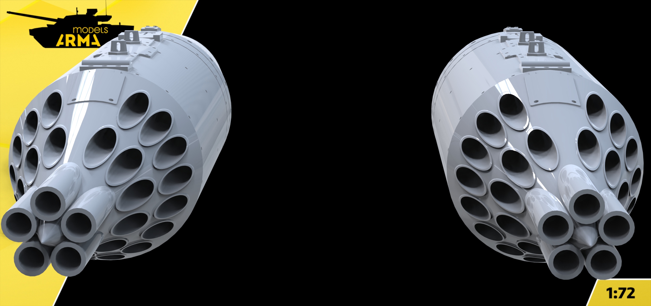 AM72538 УБ-32 для Су-25 2шт  (Не для свободной продажи) Arma Models