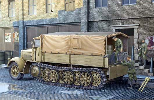 01507 8-тонный транспортер (поздняя версия) Trumpeter