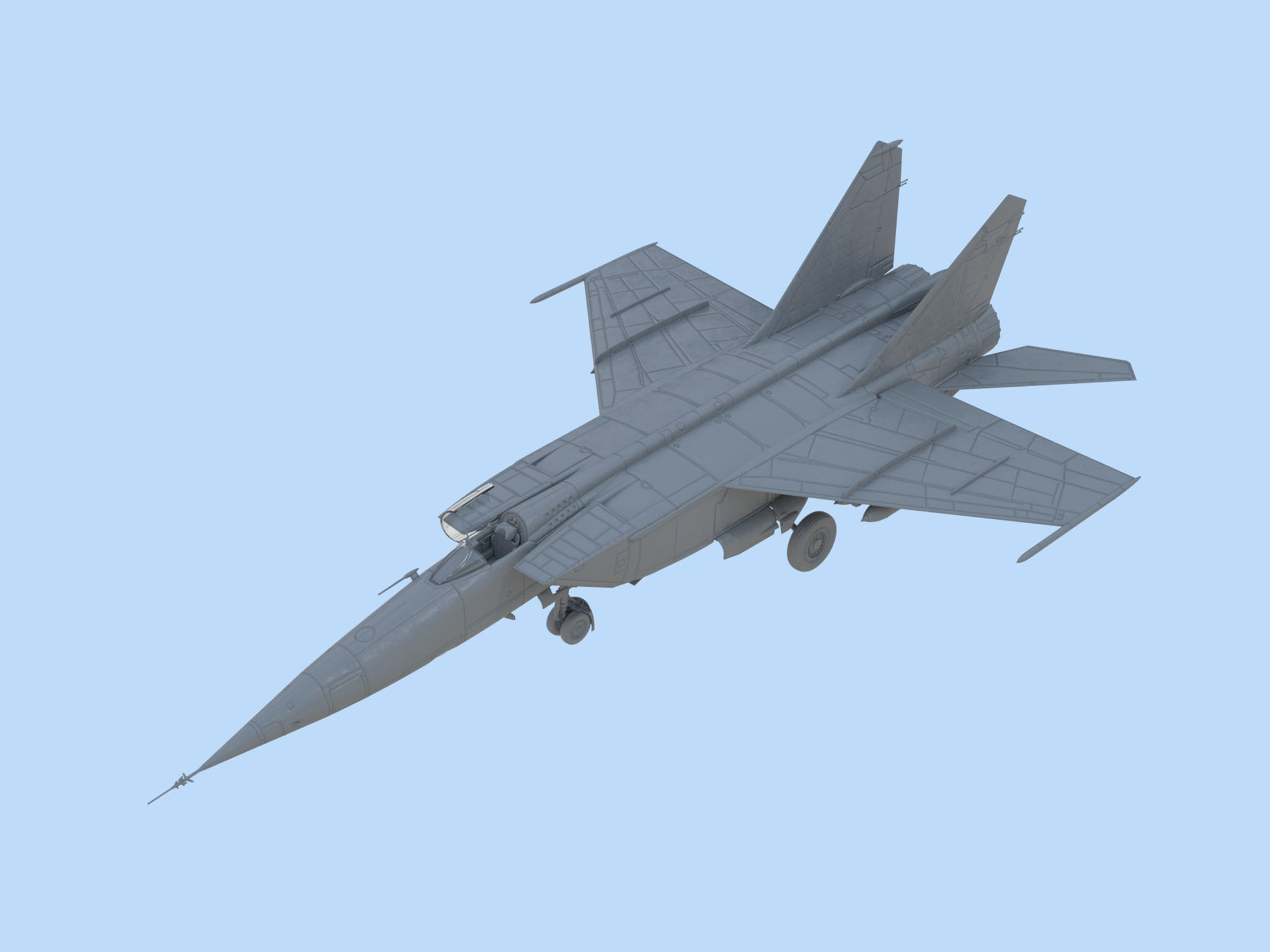 48902 МиГ-25 РБ, Советский самолет-разведчик ICM