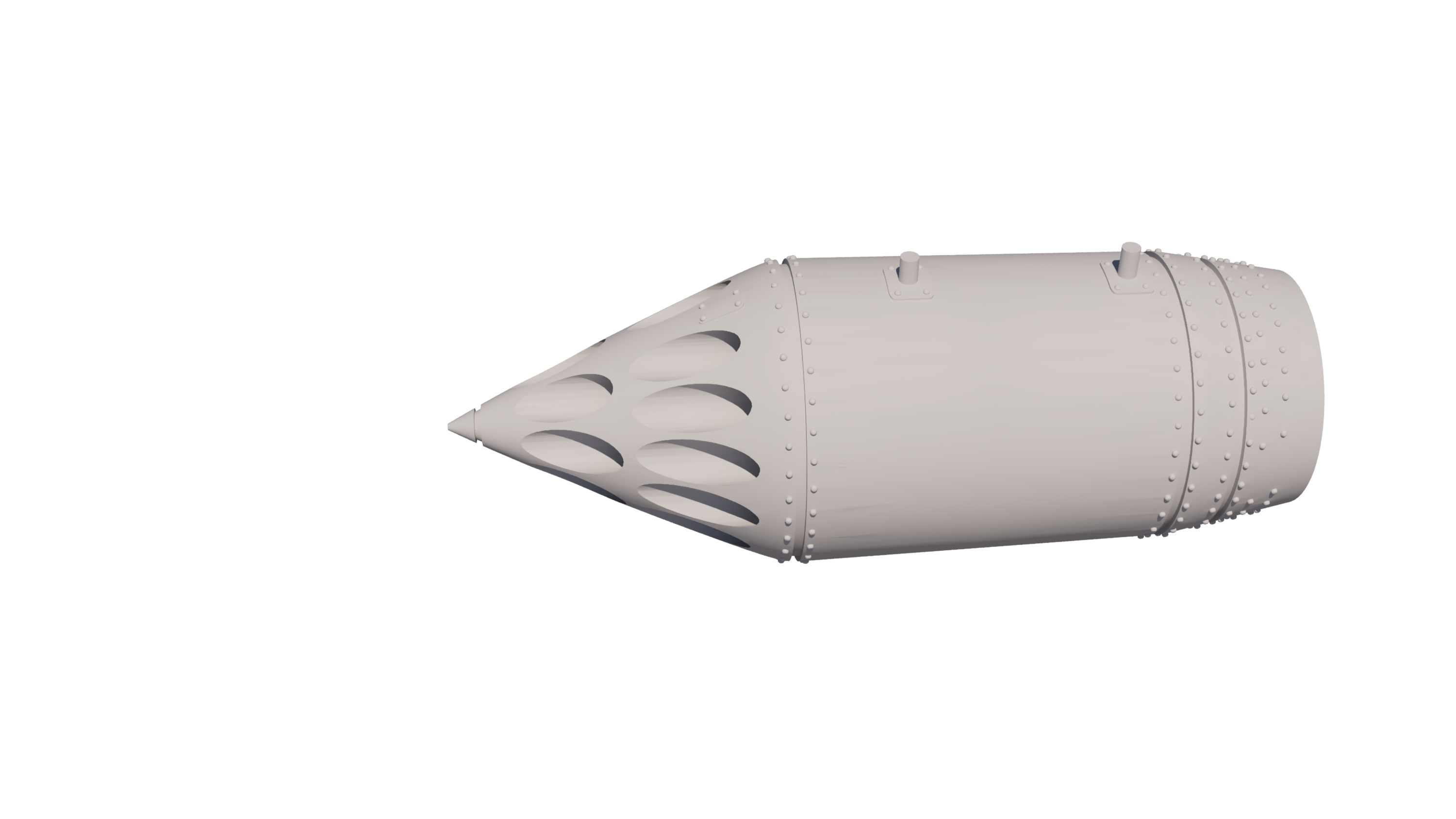 AM0039 Нурс С-8 пустой (2 шт) Arma Models