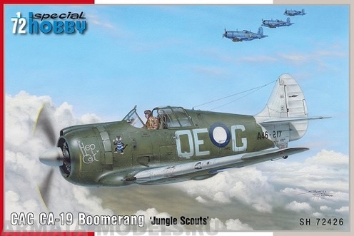 SH72426 Самолет CAC CA-19 Boomerang Jungle Scouts Special Hobby
