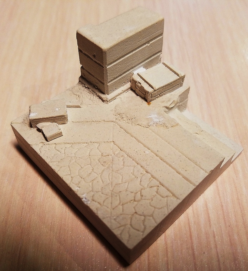 П01AB Фрагмент улицы с подвальным спуском