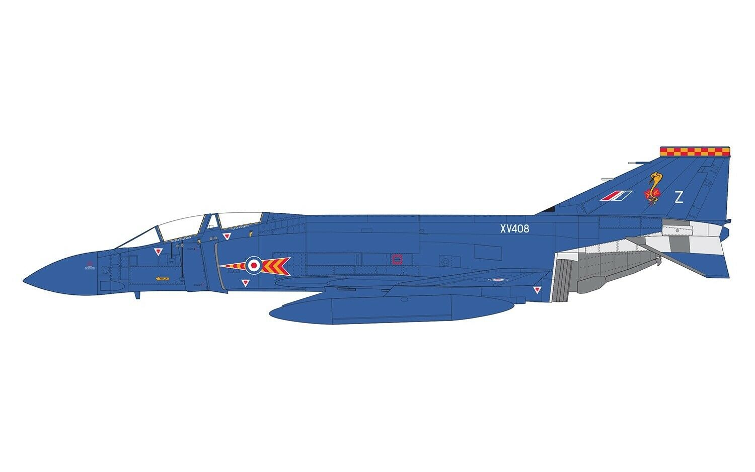 A06017 Перехватчик McDonnell Douglas FGR2 Phantom Airfix