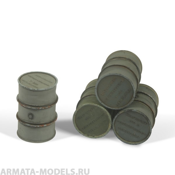 35-0086  Wehrmacht Fuel Drums