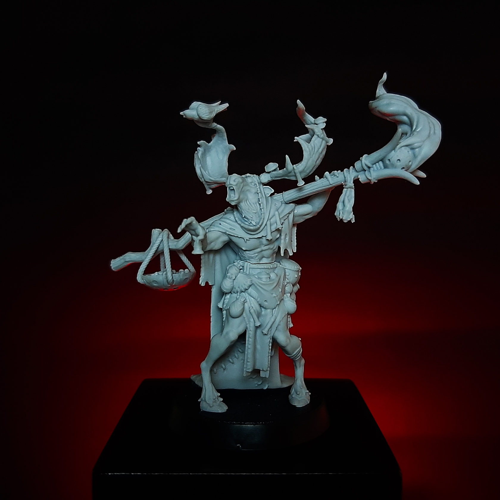 BCK-WG-007 Военный совет | Игровая миниатюра 32 мм Blood Carrot Knights