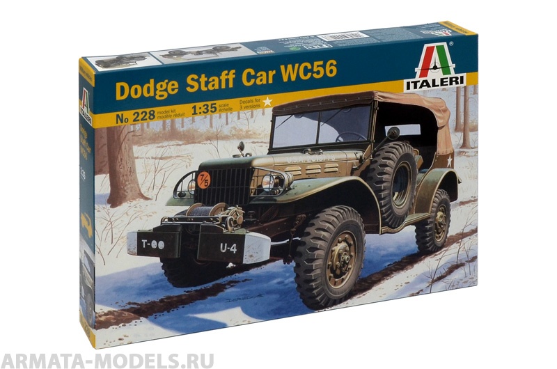 228ИТ Штабная машина WC 56 Italeri