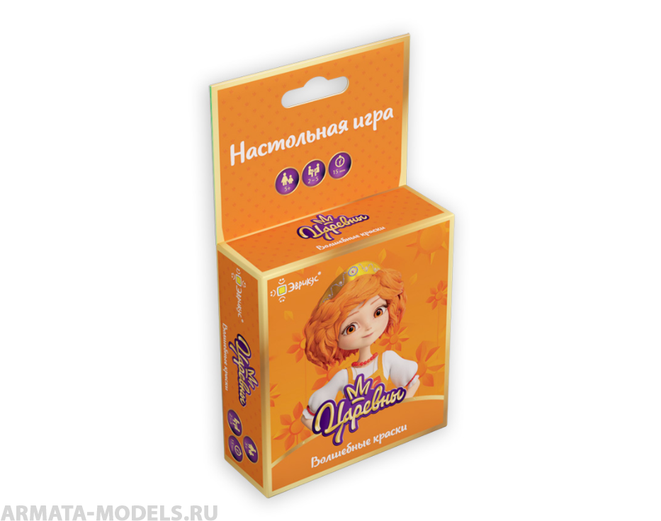 BG11105EUR Игра настольная Царевны. Волшебные краски