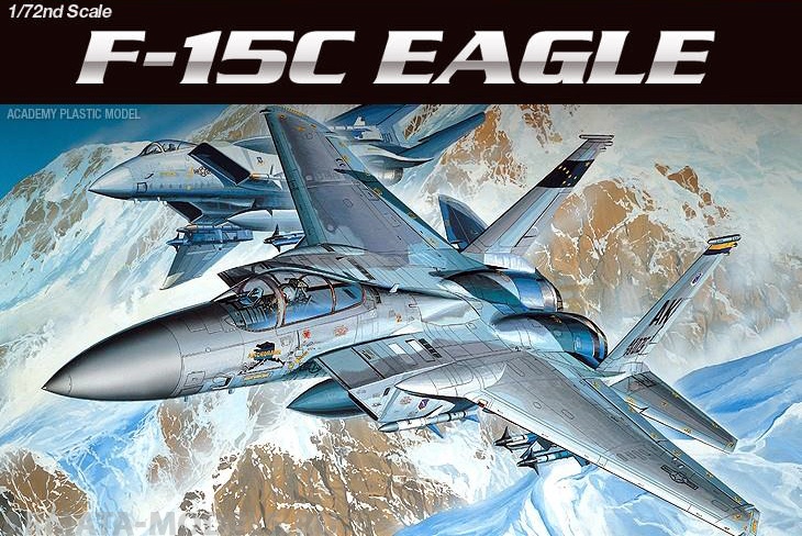 12476 Самолёт  F-15C Academy