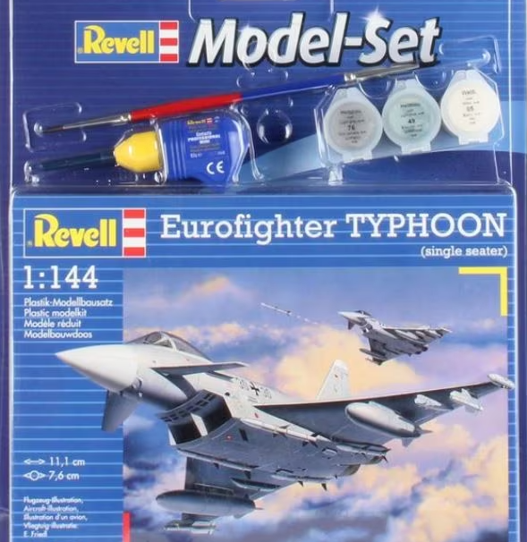 64282RE Набор Многоцелевой истребитель Eurofighter Typhoon Revell