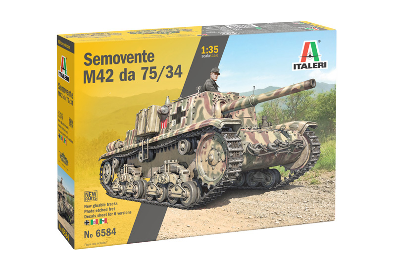 6584ИТ SEMOVENTE M42 да 75/34 Italeri