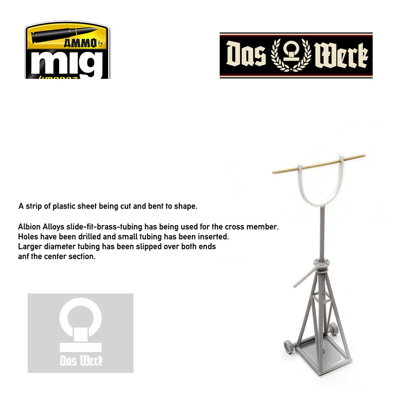 DW48002 Набор опор и стоек Luftwaffe Jack Stand Set with Saw Horses - Ex