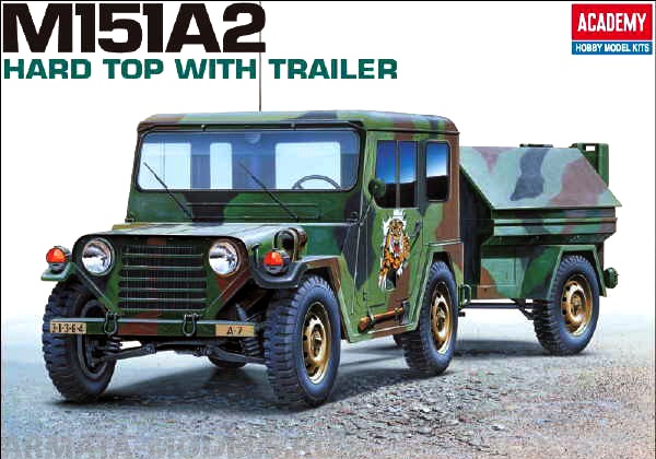 13012 Автомобиль  М151А2 Academy