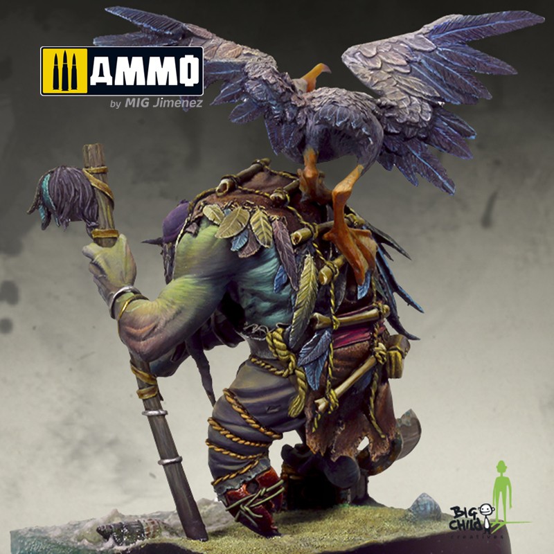 BCBS700010 Миниатюра Papa Jambo the Mighty Shaman BIG CHILD