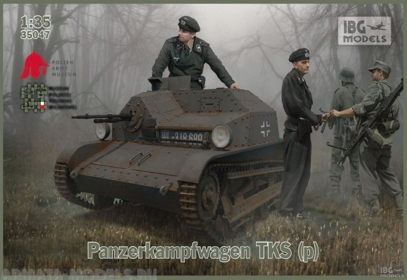 IBG35047 Танкетка Panzerkampfwagen TKS IBG models