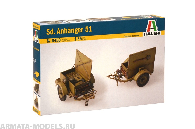 6450ИТ Аксессуары Sd. Anhanger 51 Italeri