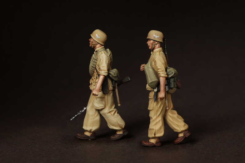 3612SOGA Fallschirmjager- Brigade Ramcke. El Alamein, August 1942. SOGA Miniatures
