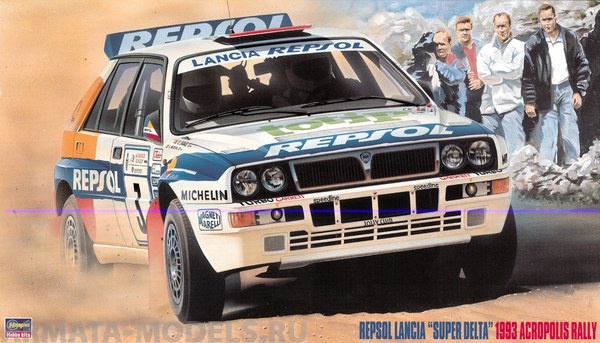 25013 Автомобиль Lancia Super Delta 93WRC Hasegawa